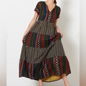 Ace & Jig Daze Dress in Fiesta Print size XS - like new worn 2x